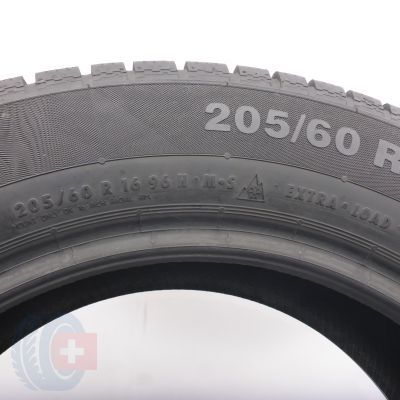 4. Opona 205/60 R16 1x CONTINENTAL 96H XL ContiWinterContact TS830 P SEAL Zimowe 2021 8mm 