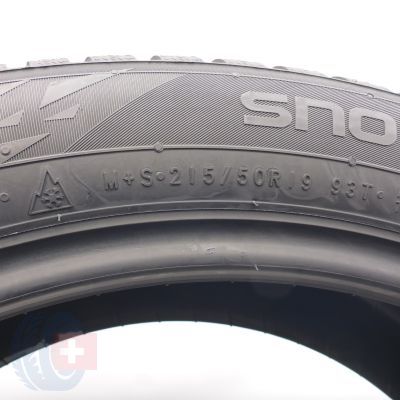 4. Opony 215/50 R19 2x NOKIAN 93T Snowproof2 Zimowe 2023 7,2-7,8mm