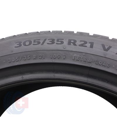 5. Opony 305/35 R21 2x CONTINENTAL 109V XL NO WinterContact TS860S  Zimowe 2022 6mm