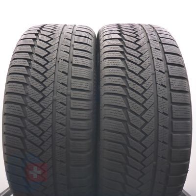 Opony 225/45 R18 2x CONTINENTAL 95V XL WinterContact TS850P Zimowe 2018, 2019 7mm