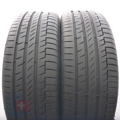 Opony 215/55 R18 2x CONTINENTAL 95H PremiumContact 6 Letnie 2023 6,8mm