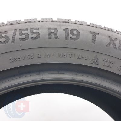 6. Opony 235/55 R19 2x CONTINENTAL 105T XL WinterContact TS 870 P Zimowe 2023 8mm