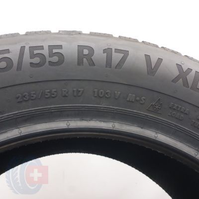 6. Opony 235/55 R17 2x CONTINENTAL 103V XL WinterContact TS 870 P Zimowe 2022 