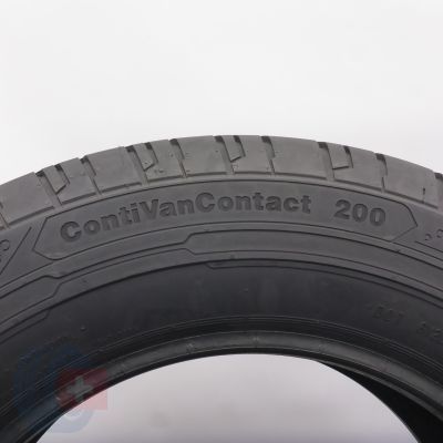 5. Opony 225/65 R16C 2x CONTINENTAL 112/110R ContiVanContact 200 Letnie 2022 7,8-8,2mm