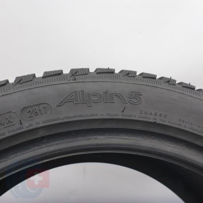 5. Opony 225/45 R17 2x MICHELIN 91H Alpin 5 Zimowe 2017 6,8-6,2mm