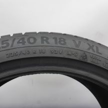 6. Opony 225/40 R18 2x CONTINENTAL 92V XL WinterContact TS 870 P Zimowe 2023 8mm 