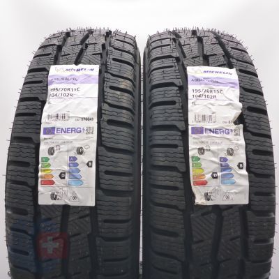 5. Opony 195/70 R15C 4x MICHELIN 104/102R Agilis Alpin Zimowe 2025 Nieużywane
