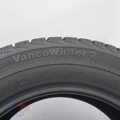 7. Opony 205/65 R16C 2x CONTINENTAL 107/105T Vanco Winter 2 Zimowe 2024 8,5-9,2mm