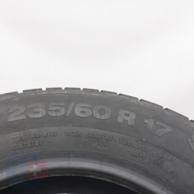 7. Opony 235/60 R17 4x CONTINENTAL 102H ContiCrossContact Winter MO Zimowe 2023 