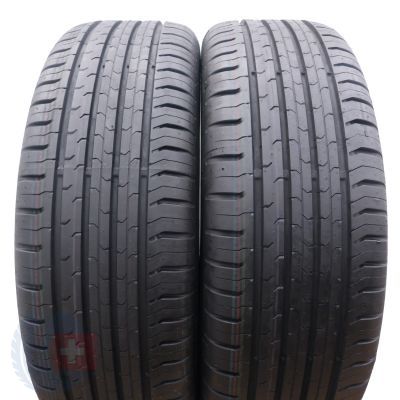 2 x CONTINENTAL 205/60 R16 92H ContiEcoContact 5 Lato 2019 Jak Nowe