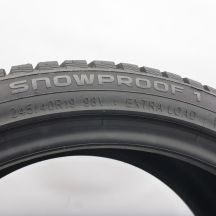 7. Opony 245/40 R19 4x NOKIAN 98V XL Snowproof 1 Zimowe 2024 7,9-7,8mm