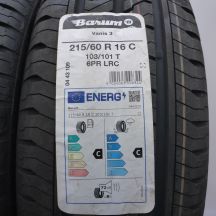 3. Opony 215/60 R16C 4x BARUM 103/101T Vanis3 Letnie 2023 Nieużywane