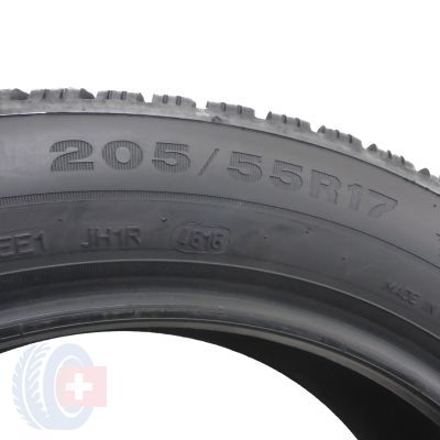 6. 2 x DUNLOP 205/55 R17 95V XL Winter Sport 5 Zima 7-8mm 
