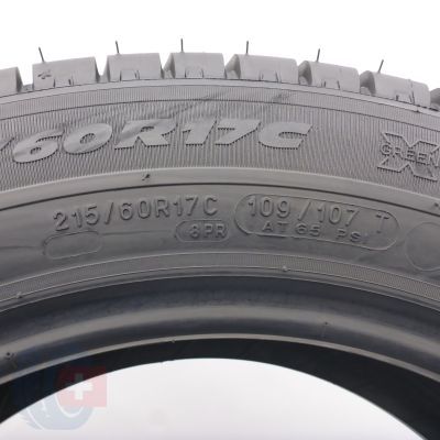 6. Opony 215/60 R17C 2x MICHELIN 109/107T Agilis Letnie 2019 9,8-10mm 