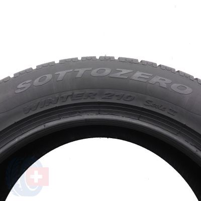 6. Opony 235/55 R18 2x PIRELLI 104H XL AO Sottozero Winter 210 Serie II Zimowe 2021 6,6-6,8mm