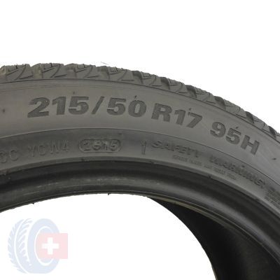7. 4 x KUMHO 215/50 R17 95H WinterCraft WP51 Zima 8mm