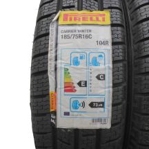 4. 2 x PIRELLI 185/75 R16 C 104/102R Carrier Winter Zima  2014 