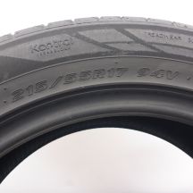 4. Opony 215/55 R17 2x HANKOOK 94V Ventus Prime2 K115 Seal Letnie 2017 5,8-6mm