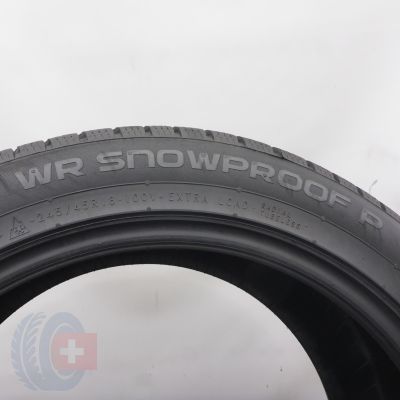 7. Opony 245/45 R18 4x NOKIAN 100V XL WR Snowproof P Zimowe 2025 8,5-8,2mm
