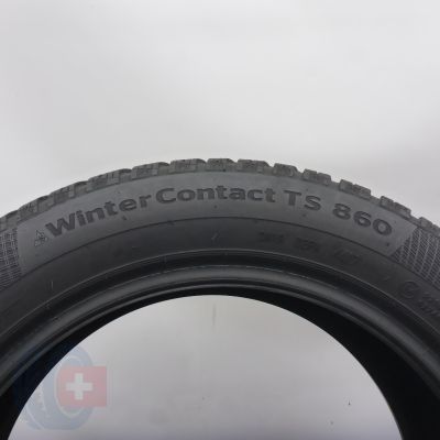 7. Opony 195/55 R16 4x CONTINENTAL 87H WinterContact TS 860 Zimowe 2017 6,8-7,8mm