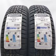 4. Opony 175/70 R14 4x CONTINENTAL 84T WinterContact TS 870 Zimowe 2022/23 
