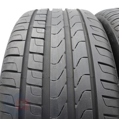 2. Opony 215/45 R17 4x PIRELLI 91W XL Cinturato P7 KA Letnie 2019 Jak Nowe 7-8mm