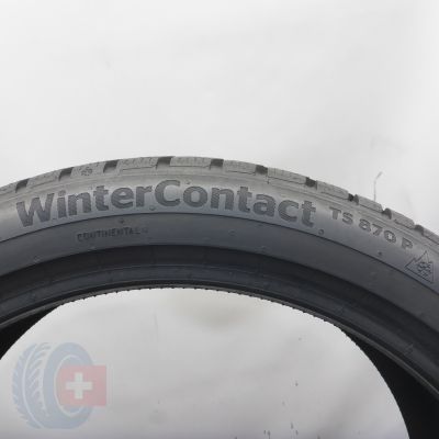 6. Opony 225/40 R18 4x CONTINENTAL 92V XL WinterContact TS 870 P Zimowe 2022 8,5-8mm