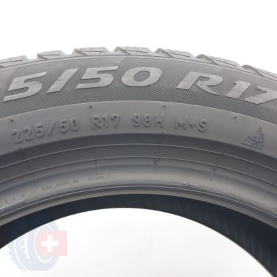 7. Opony 225/50 R17 2x PIRELLI 98H XL Winter Sottozero 3 Zimowe 2022/23 6,2mm