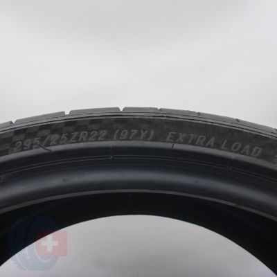 6. Opony 295/25 ZR22 2x MICHELIN 98Y XL Pilot Sport 4S Letnie 2018 