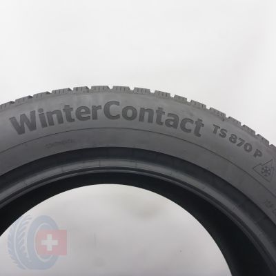 6. Opony 235/55 R18 4x CONTINENTAL100H WinterContact TS 870 P Zimowe 2023 8,8-7,8mm 