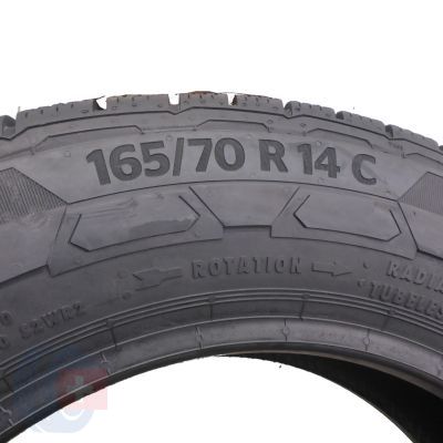 6. 2 x CONTINENTAL 165/70  R14 C 89/87R VanContact  Winter Zima 2017