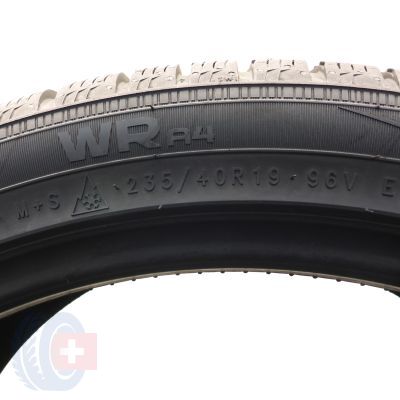 7. Opony 235/40 R19 4x NOKIAN 96V XL WR A4 Zimowe 2016 8-8,2mm