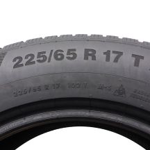 8. 4 x CONTINENTAL 225/65 R17 102T WinterContact TS850P SUV Zima 2015 5,8-6,2mm