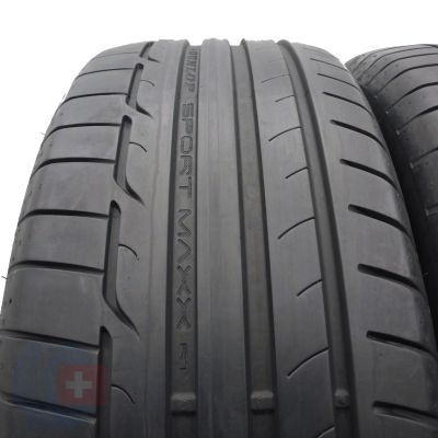 2. 2 x DUNLOP 235/55 R19 101W Sport Maxx RT Lato 2018 6,5-6,8mm