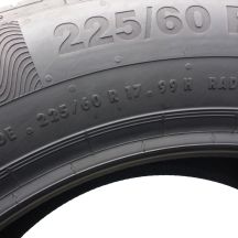6. Opony 225/60 R17 2x CONTINENTAL 99H ContiPremiumContact 5 SUV Letnie 2017/19 Nieuzywane 