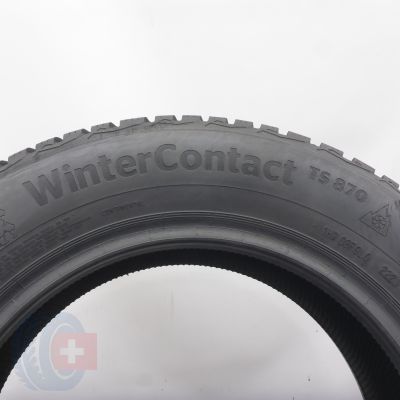 6. Opony 185/65 R15 2x CONTINENTAL 88T WinterContact TS 870 Zimowe 2021 8,2mm