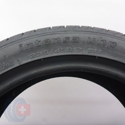 5. Opony 225/45 R17 2x SAVA 91Y Intensa uhp Letnie 2016 6,2-6,8mm