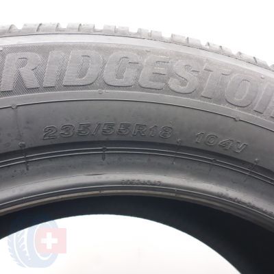 7. Opony 235/55 R18 2x BRIDGESTONE 104V XL Blizzak 6 Enliten Zimowe 2025 8,5 i 8,2mm
