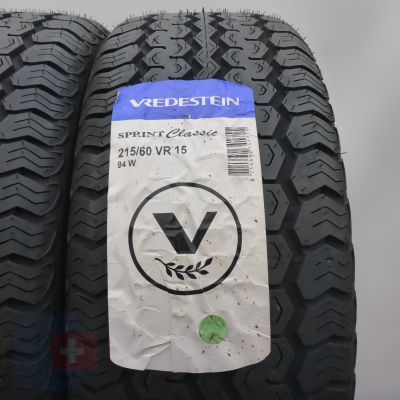 2. Opony 215/60 R15 2x VREDESTEIN 94W Sprint Classic Letnie 2021 Nieużywane