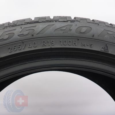 5. Opony 255/40 R19 2x PIRELLI 100H XL Scorpion Winter Zimowe 2019 5,8mm