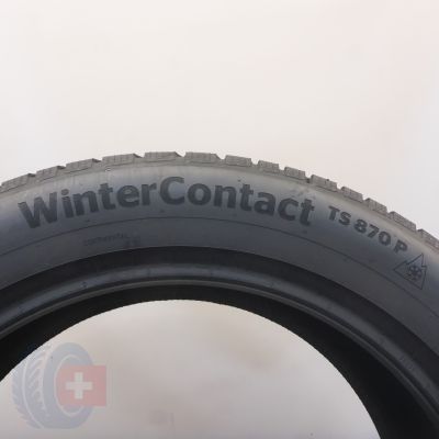 6. Opony 255/50 R20 2x CONTINENTAL 109V WinterContact TS 870 P Zimowe 2025 8-7,8mm