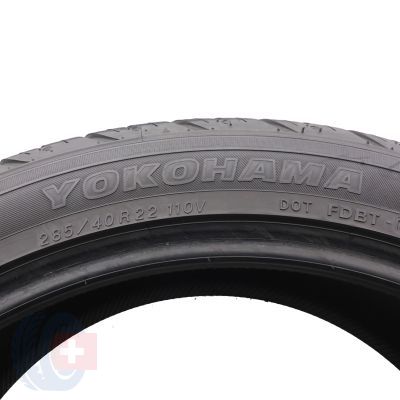 5. Opony 285/40 R22 2x YOKOHAMA 110V Parada Spec-X PA02 Letnie 2022, 2023 7,8-8,5mm