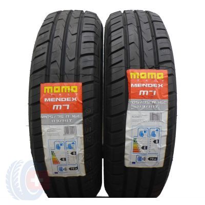 4. 4 x MOMO 205/75 R16C 113/111R Mendex M-7 Lato 2015 JAK NOWE