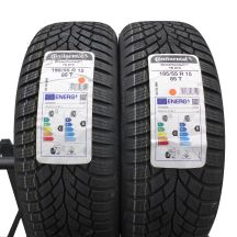 3. Opony 195/55 R15 4x CONTINENTAL 85T WinterContact TS870 Zimowe 2022 Jak Nowe Nieużywane 