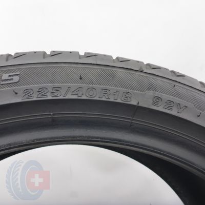5. Opony 225/40 R18 2x BRIDGESTONE 92Y XL Turanza T005 Letnie 2023 6,5mm