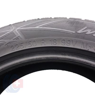 4. Opony 225/50 R18 2x VREDESTEIN 99V XL Wintrac PRO Zimowe 2022 6,8-7,2mm