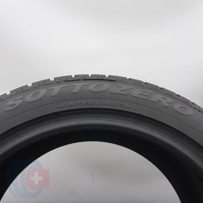 7. Opony 255/45 R19 2x PIRELLI 100V Sottozero Winter 240 Serie II NO Zimowe 2024 6,5-6,9mm