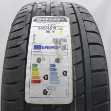 Opona 245/45 R18 1x CONTINENTAL 96Y ContiSportContact 3 BMW RFT Letnia 2022 
