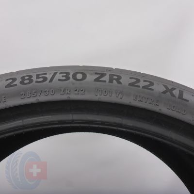 7. Opony 285/30 ZR22 2x CONTINENTAL 101Y XL SportContact 7 SILENT A0 Letnie 2024 7mm 