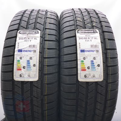5. Opony 245/65 R17 4x CONTINENTAL 111T XL ContiCrossContact Winter Zimowe 2023 Nieużywane
